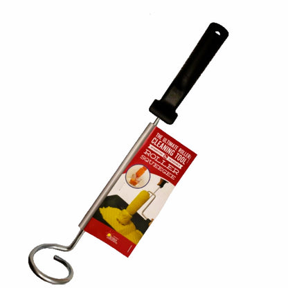 The Roller Squeegee enables you to completely clean a roller cover! The only roller cleaner that your hands don't get dirty or wet while cleaning!